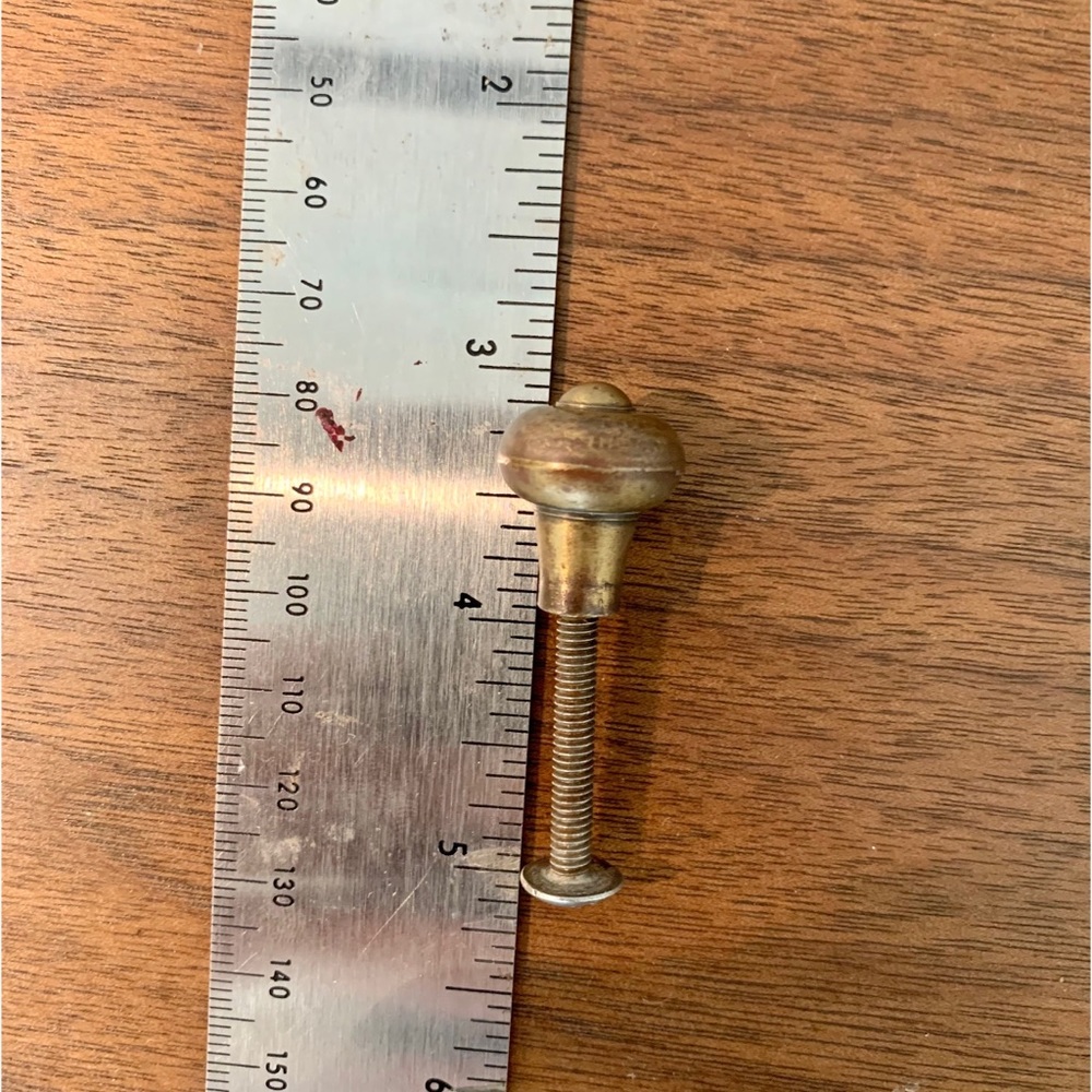 Authentic MCM drawer pulls (3) - Picture 6 of 7